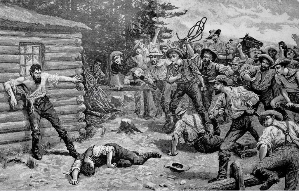 miners meeting gold rush