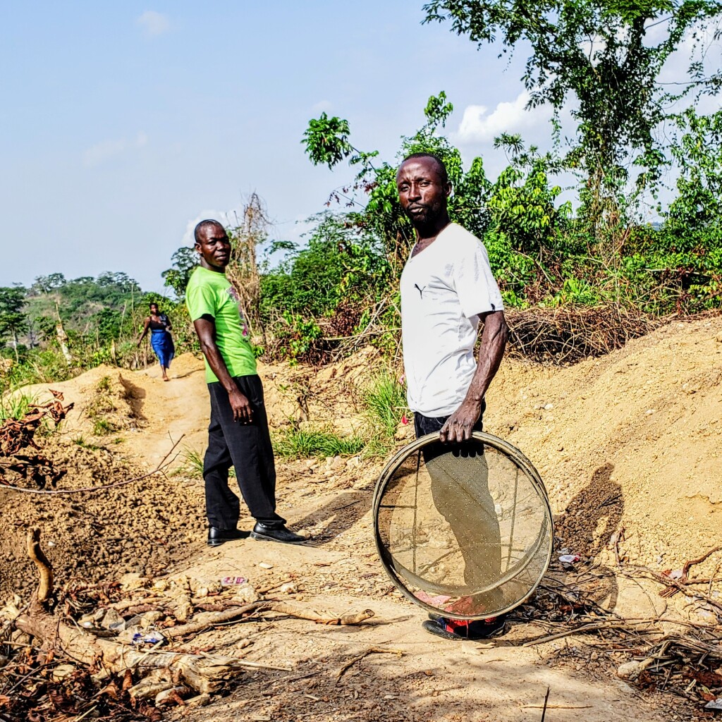 alluvial diamonds gold Africa artisanal